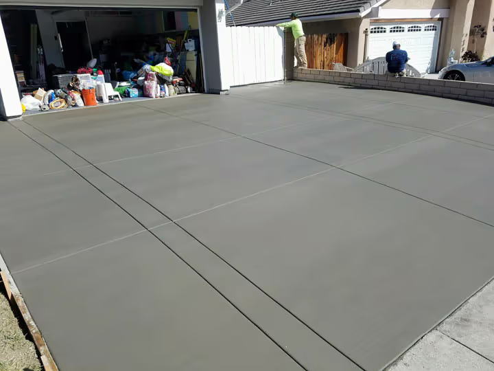 Residential Concrete Driveway Expansion Project and Driveway Redo — photo 3